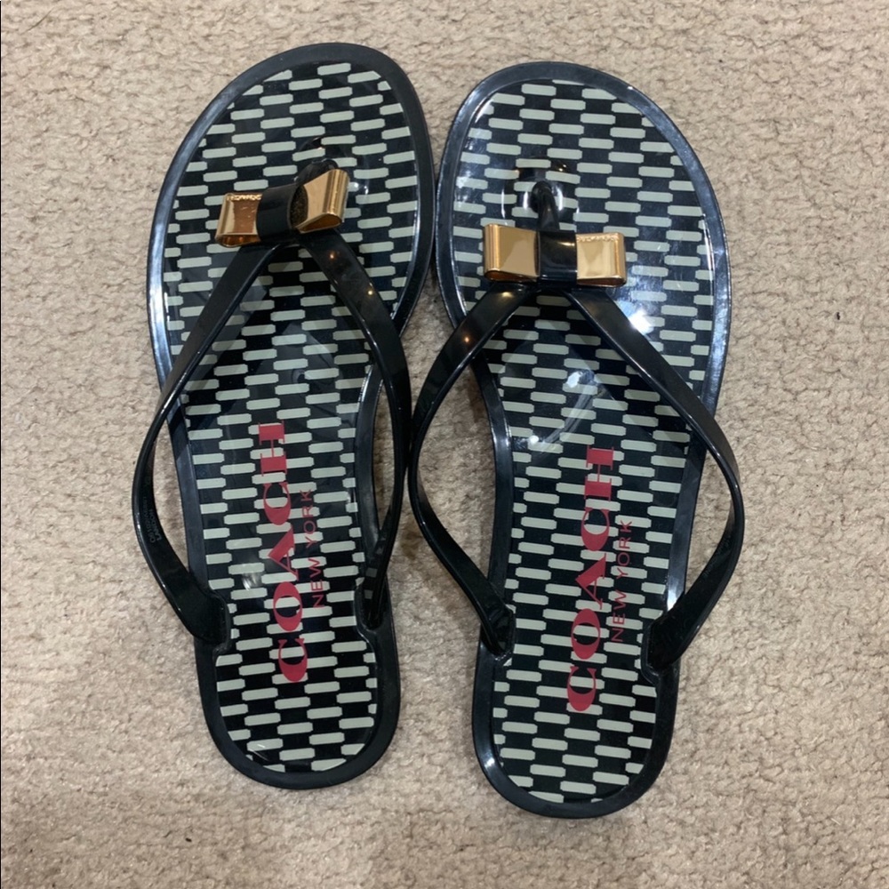 Coach Flip Flops